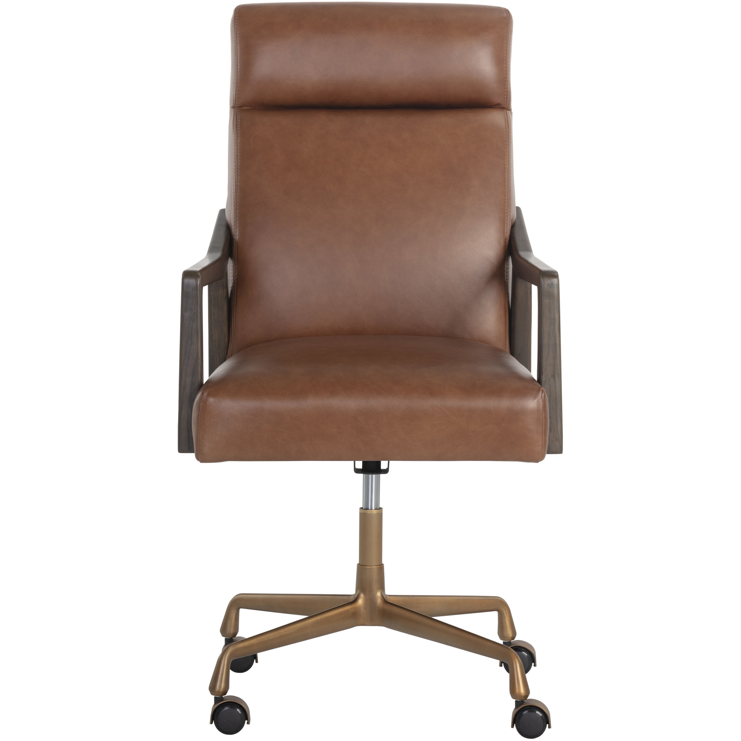 Collin Brown / Shalimar Tobacco Leather Office Chair